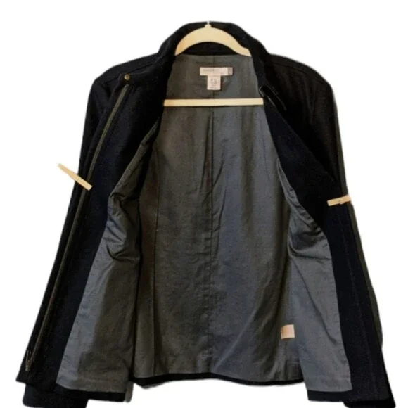 J. Crew Coat peacoat Size large - Picture 2 of 6